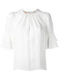 pleated blouse 