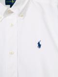 logo embroidered shirt