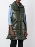 sleeveless padded coat