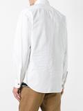 crinkled flap pocket shirt