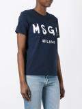 logo print T-shirt