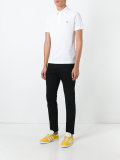 logo patch polo shirt 