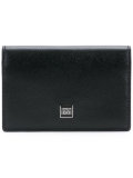 logo foldover wallet