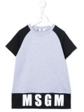logo print sweat top