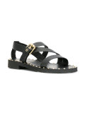stud embellished sandals