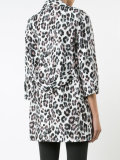 leopard print coat