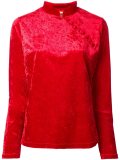 button detail blouse 