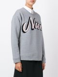 Nice印花套头衫