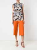 high-waisted culottes