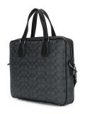 logo print shoulder bag 