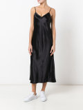 metallic shift dress
