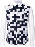 'Noise' patchwork shirt 