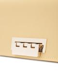 gold-tone hardware clutch