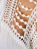 v-neck beach dress