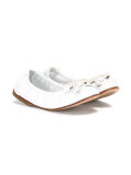 pearl embellished ballerinas