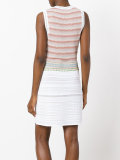 fitted patchwork dress 