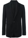 fitted single breasted blazer