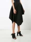 flared hem skirt