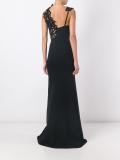 lace insert dress
