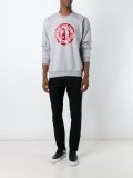 logo print sweatshirt