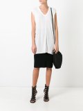 scoop neck T-shirt