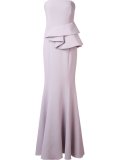 strapless gown 