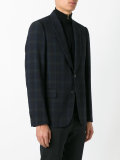 checked blazer 