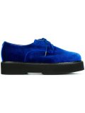 platform lace-up shoes