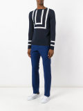 striped knitted sweater