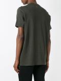round double neckline T-shirt