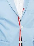 cropped sleeve blazer