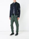 zipped pocket track pants