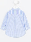 striped panel shirt 