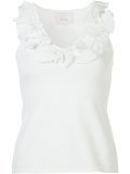 ruffle detail top