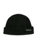 knitted ribbed hat