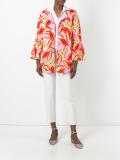 printed oversized jacket 