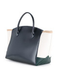 tri-coloured tote bag