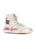 logo lace-up sneakers