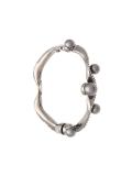 'Pave Wave' pearl bracelet