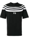 stripe panel T-shirt