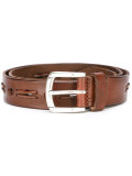 lace detail buckle belt 