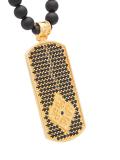 beads long necklace