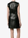 V-neck mini dress