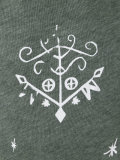 linear print t-shirt