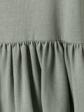 pleated hem T-shirt