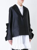 ruffle sleeve jacket