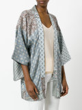 printed poncho 