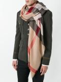 house check scarf