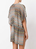 zig zag beach dress