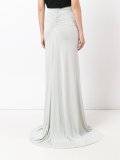 ruhed maxi skirt 